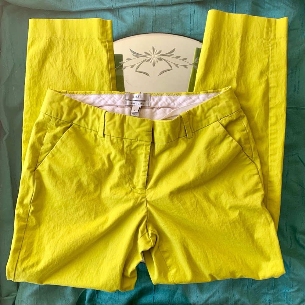 J. Crew Cafe Capri Pants